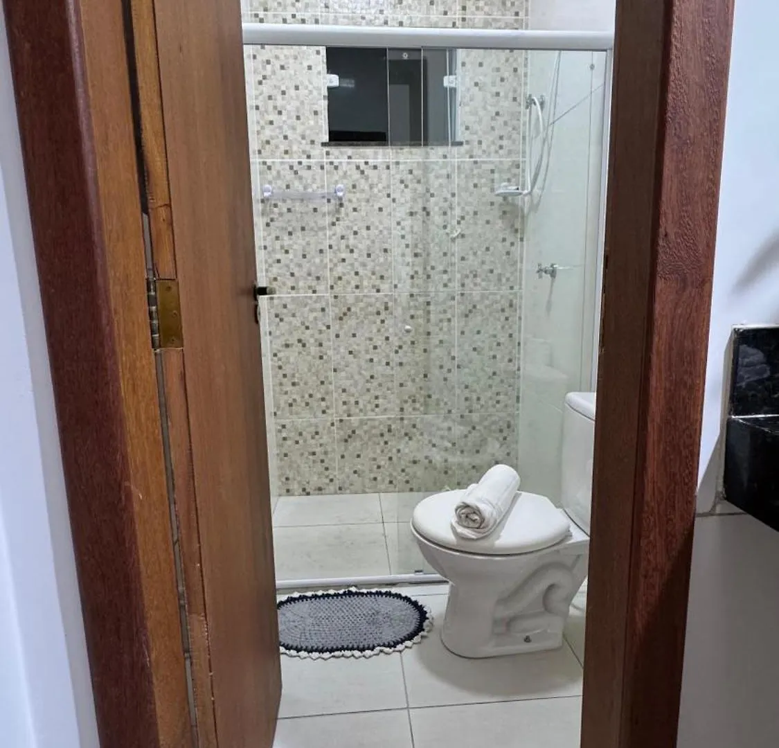 度假居 Casa A 500M Da Praia Com 02 Quartos, Suite, Wi-Fi 120Mbps, Ar Condicionado, Cozinha Completa, Maquina De Lavar E Estacionamento 塞古罗港 巴西